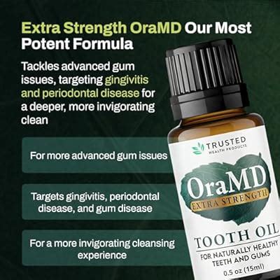 OraMD 4-in-1 Original Strength Tooth Oil- Clinically India | Ubuy