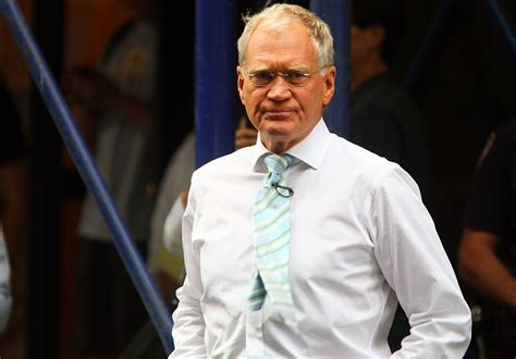 Weatherman David Letterman