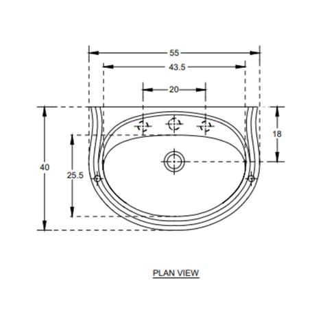 Hindware - Wall Mounted Semi Circle White Wash Basin - DELTA 10010 by ...