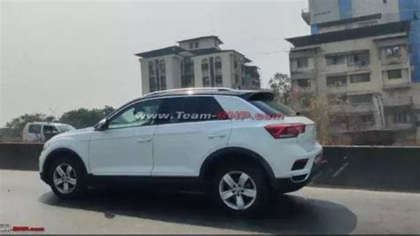 Volkswagen T-Roc spied testing undisguised in India, launch on March 18 ...