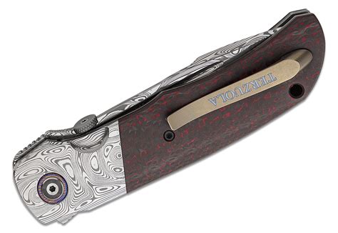 Custom Knife Factory Terzuola Eagle Rock Flipper Knife 4.375" Dense ...