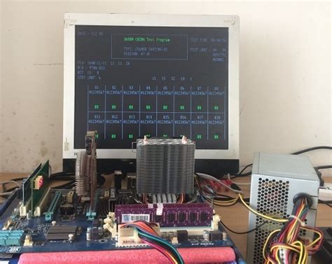 Computer Memory Test 的图像结果