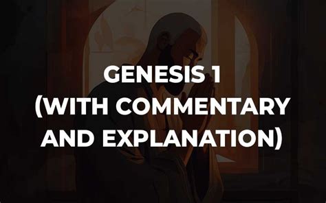 Image result for Genesis 1 Explained