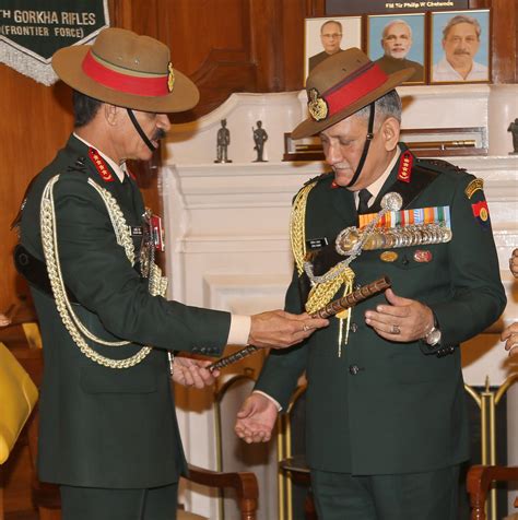 GENERAL BIPIN RAWAT takes over as the 27th COAS of the INDIAN ARMY ...
