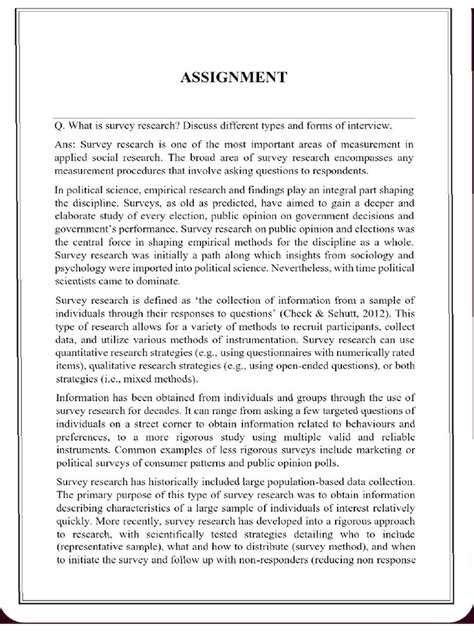 Survey Research Paper Example PDF 的图像结果