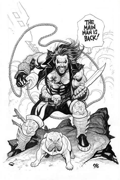 Lobo by Frank Cho , in Francesco Loprete's Commission Comic Art Gallery ...