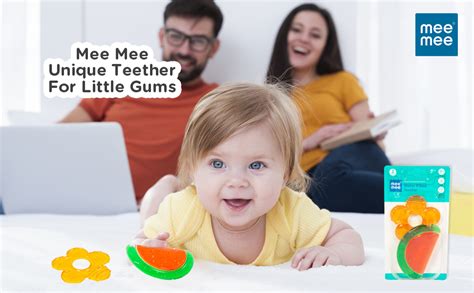 Buy Mee Mee Multi-Textured Water Filled Teether (Red/Green, Pack of 2 ...