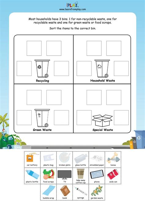 Image result for Waste Segregation for Kids