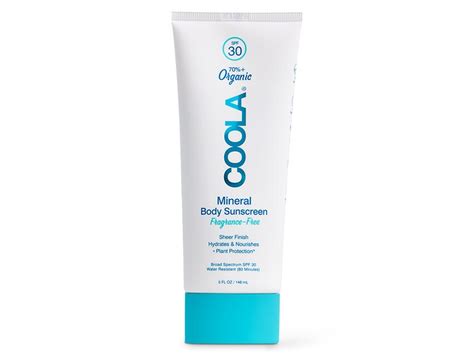 COOLA Mineral SPF 30 Organic Fragrance Free Sunscreen Lotion | LovelySkin