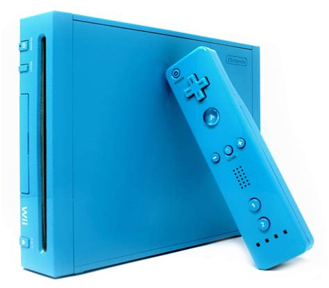 Refurbished Wii Console Blue with Wii Remote and Nunchuk - Walmart.com ...