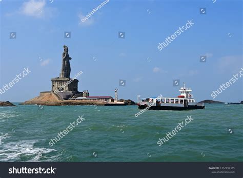 Cape Comorin Kanyakumari India West Bengal Stock Photo 1352794385 ...