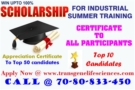 Get 100% Scholarship for Industrial Summer Training | Apply NOW