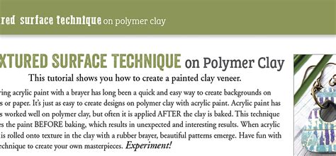 Step by Step Polymer Clay Tutorials 的图像结果