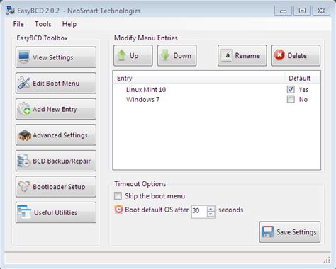 Image result for How to Boot Order Linux Mint & Windows 7