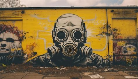 Chernobyl tv series street art camden town london | Premium AI ...