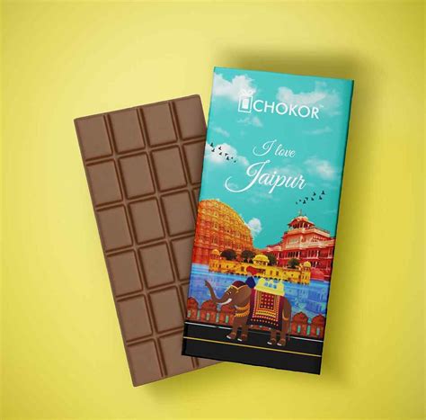 CHOKOR I Love Jaipur Artisanal Chocolate Gift | Chokor Chocolates