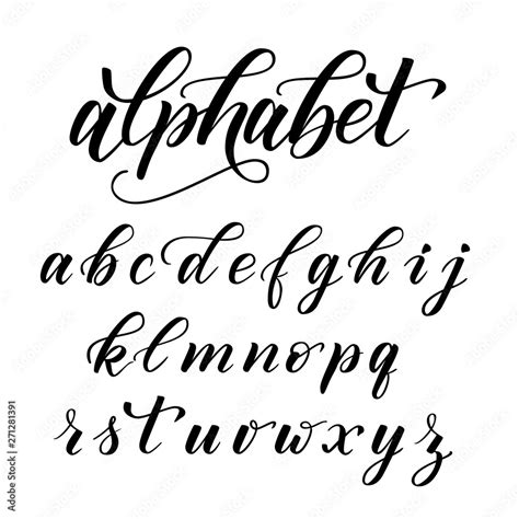 Calligraphy Alphabet 的图像结果