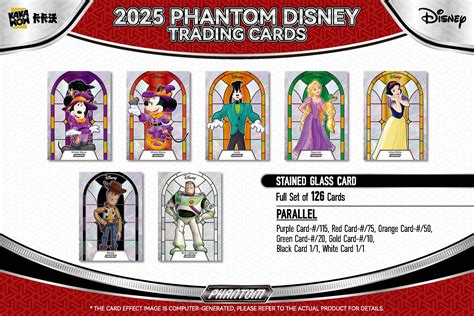 2025 Kakawow Phantom Disney Trading Cards