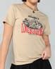 Buy Khaki Tshirts for Women by Shein Online | sheinindia.in