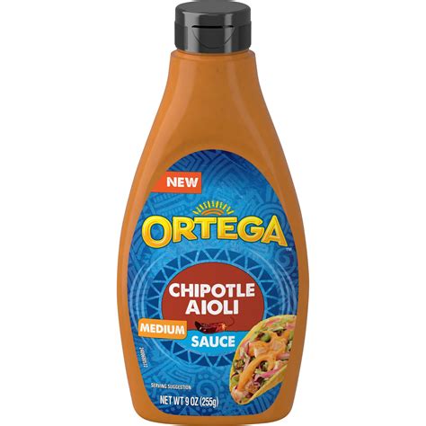 Ortega Taco Sauces - Chipotle Aioli Sauce