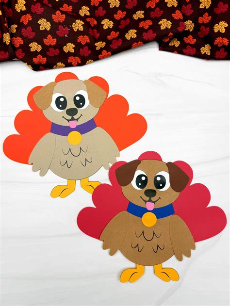 Dog Turkey Disguise Craft Template | Hide the Turkey Project ...