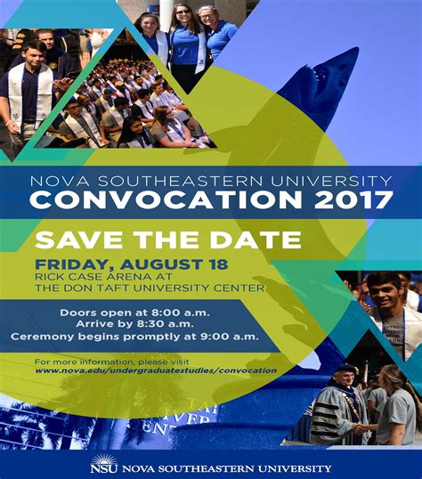 Save the Date: Nova Southeastern University Convocation, Aug. 18 | NSU ...