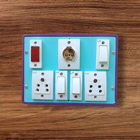 3 Switch 2 Socket Board with Sheet Holder & Indicator – Universal ...