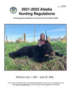 2021-2022 Alaska Hunting Regulations / 2021-2022-alaska-hunting ...