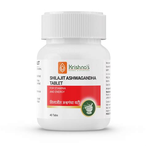 Shilajit Ashwagandha Tablet – Krishna's Herbal & Ayurveda
