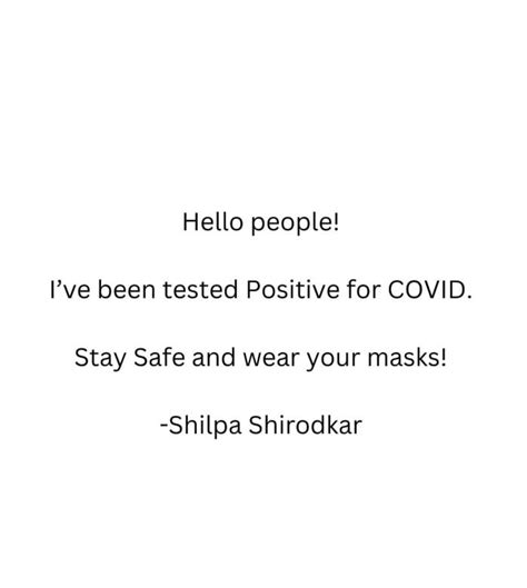 Bigg Boss fame Shilpa Shirodkar tests Covid-19 positive, urges fans to ...