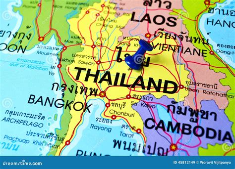 Thailand Map World