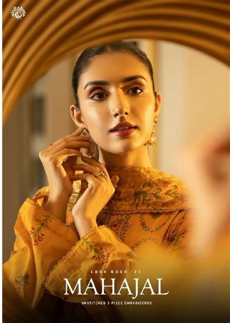 Gull Jee Arts Mahajal Unstitched 3 Piece Embroidered Look Book 2023 ...