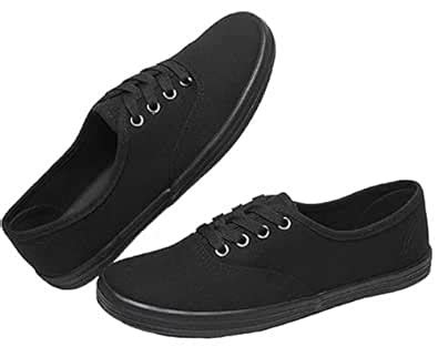 Buy Shoes 18 Womens Canvas Shoes Lace up Sneakers 18 Colors Available ...
