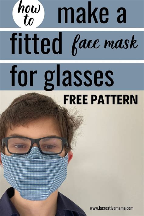 Image result for Fitted Window Face Mask Pattern