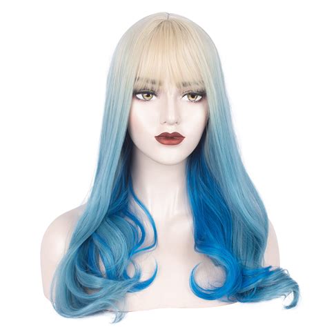 Light Blue Ombre Hair Blonde