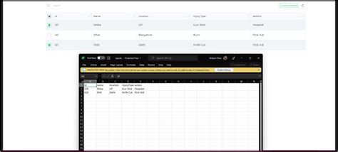 How to Create Jason Using Excel Using App End 的图像结果