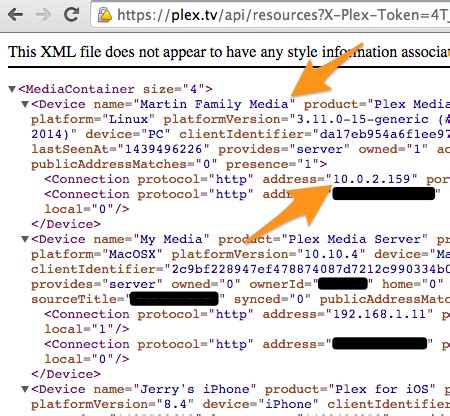 Image result for Plex API Key
