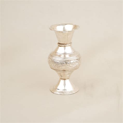 Flower Vase Silver – Sri Vasavi Thanga Maaligai