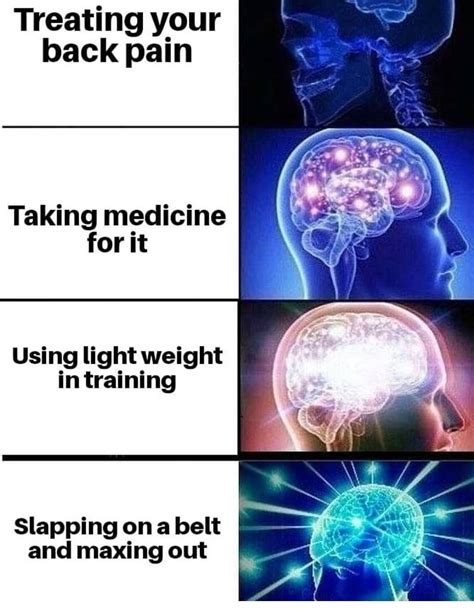 What back pain?! : r/GymMemes