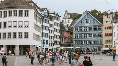 Zurich Old Town Street Names