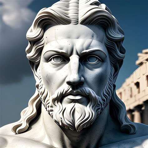 Muscular Greek God Statues