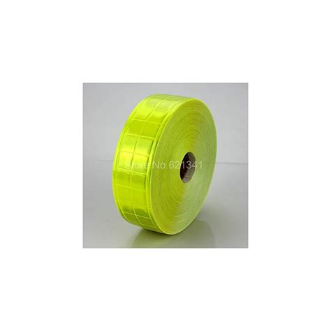 Buy DalaB Safety Yellow Reflective Tape PVC Belt Stripe Warning Tape ...