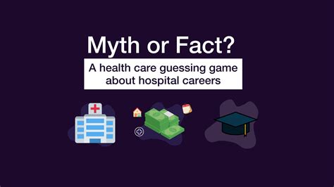 Let's Play a Health Care Game: Is it a Fact or Myth? - JoinMdHealth