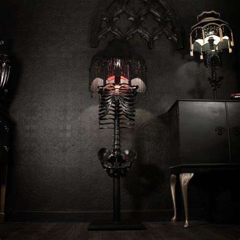 Skeleton Floor Lamps – The Blackened Teeth Ltd