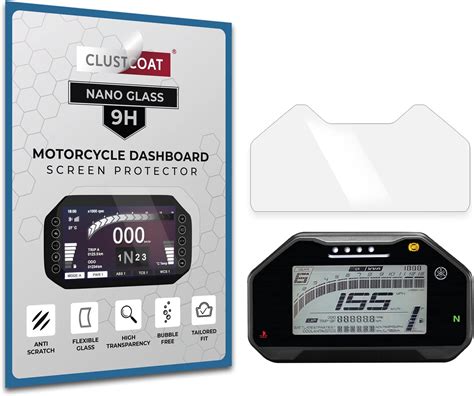 Vagary Speedometer Screen Protector Scratch Guard for Yamaha R15 V4 or ...