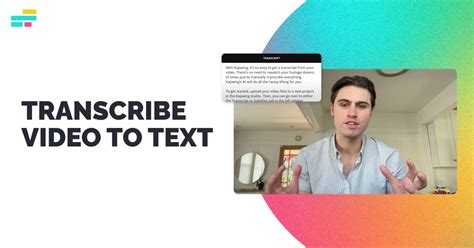 Image result for Transcribe Video to Text