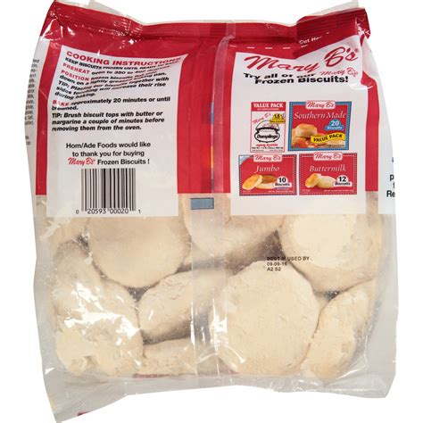 Mary B's Buttermilk Biscuits 20 ct; 44 oz | Shipt
