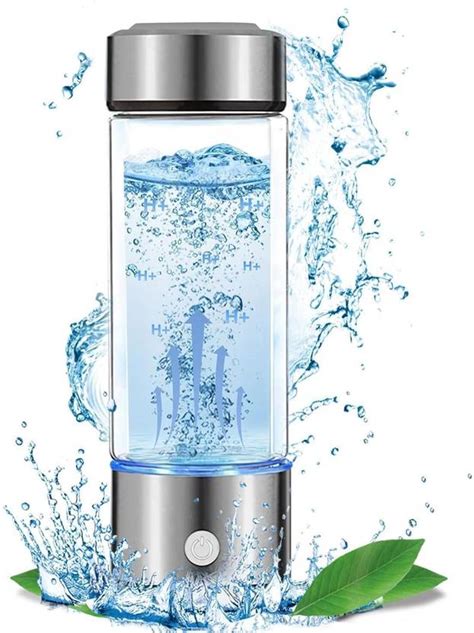 Htech Hydrogen Water Generator 420 ml Glass Bottle - Buy Htech Hydrogen ...