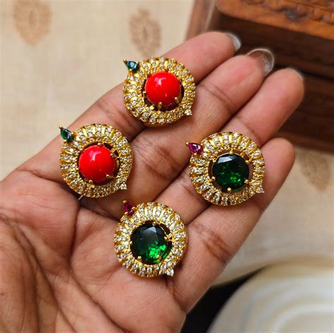 Round Office AD Studs – LumibellaFashion