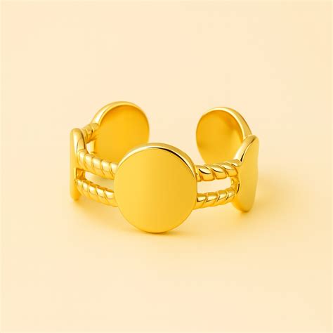 18K Gold Plated Rings – KIMTI
